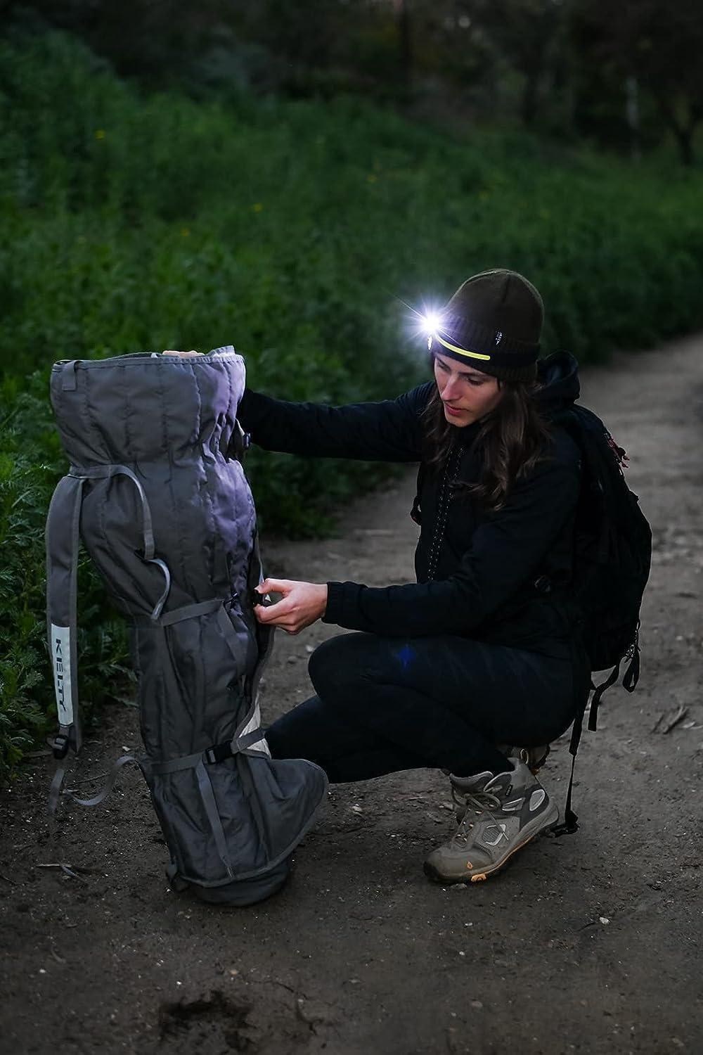 LED Headlamp for Camping | 230° Wide Beam | USB-C Rechargeable | 350 Lumens | Waterproof & Adjustable