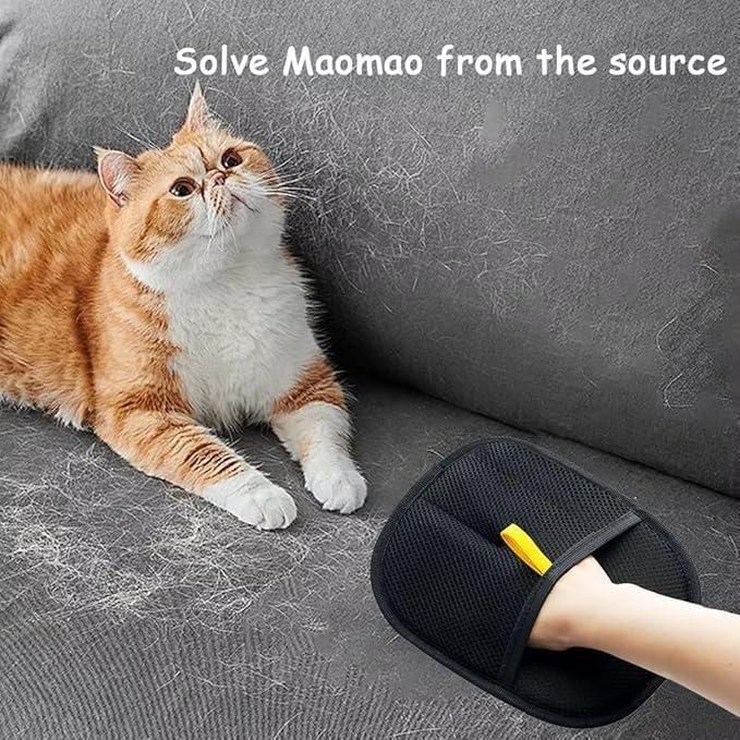 Advanced Mesh Grooming Glove for Shedding and Hair Removal