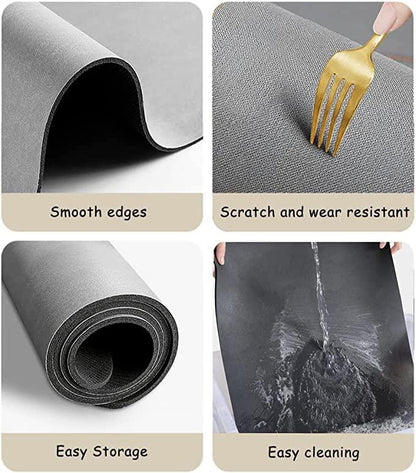 Lightweight & Washable Quick-Drying Mat (Pack of 2)