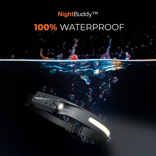 LED Headlamp for Camping | 230° Wide Beam | USB-C Rechargeable | 350 Lumens | Waterproof & Adjustable