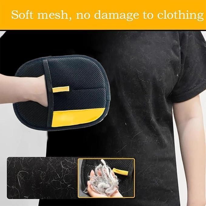 Advanced Mesh Grooming Glove for Shedding and Hair Removal