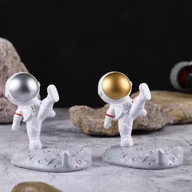 Nordic Style Astronauts Mobile Phone Stand Holder | Random Color Decorative Dock