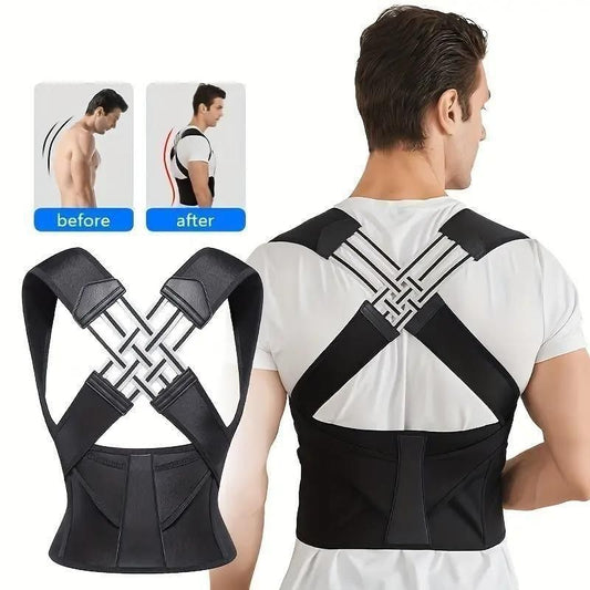 Adjustable Back Posture Corrector & Pain Relief Belt