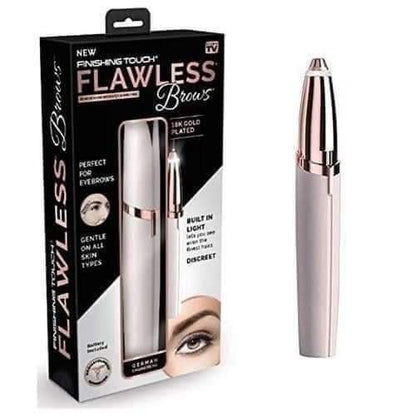 Flawless Eyebrow Trimmer – 18K Precision Shaping Tool