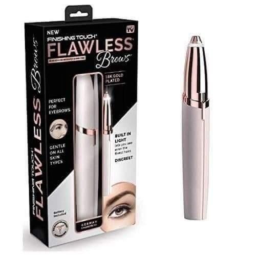 Flawless Eyebrow Trimmer – 18K Precision Shaping Tool