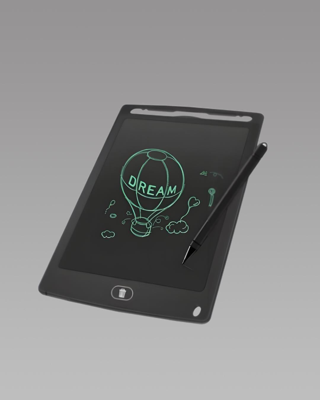 8.5-inch LCD Writing Tablet | Portable E-Note Pad with One-Key Erase & Stylus Dock