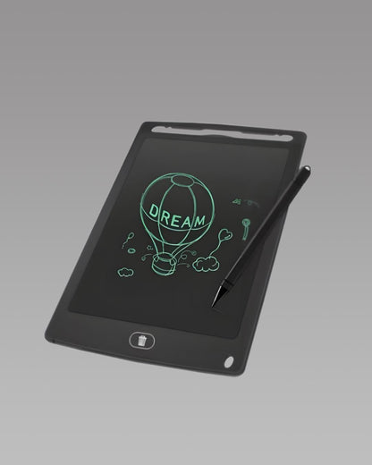 8.5-inch LCD Writing Tablet | Portable E-Note Pad with One-Key Erase & Stylus Dock
