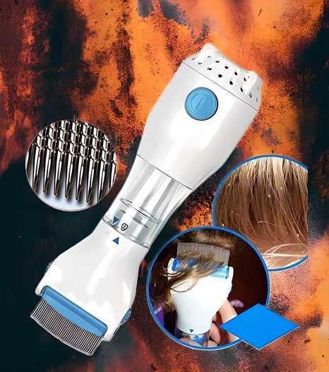 Electric Lice Remover Vacuum Comb – Chemical-Free & Pet-Friendly Solution