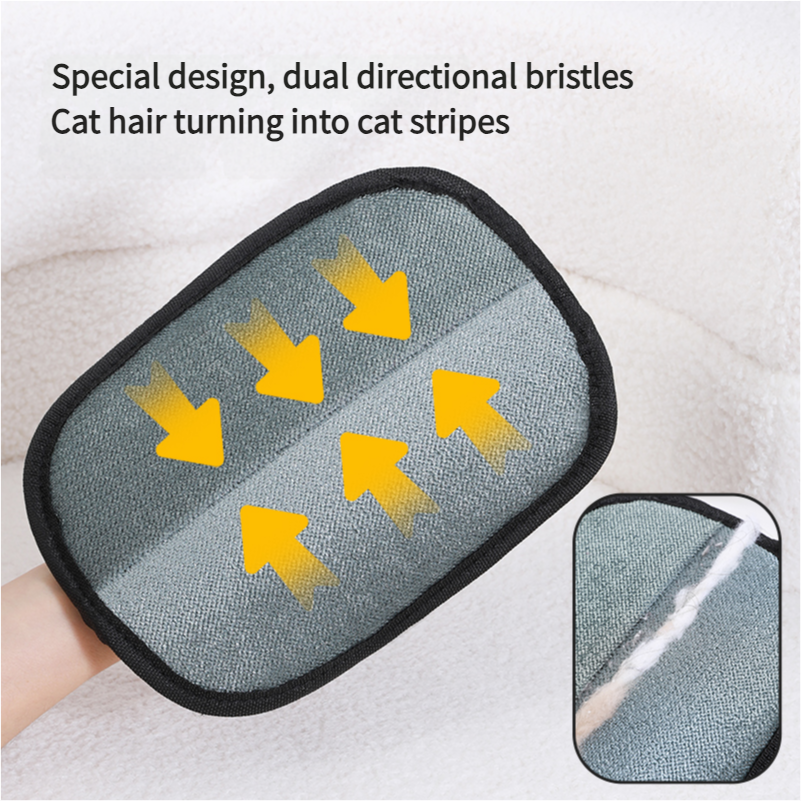 Advanced Mesh Grooming Glove for Shedding and Hair Removal